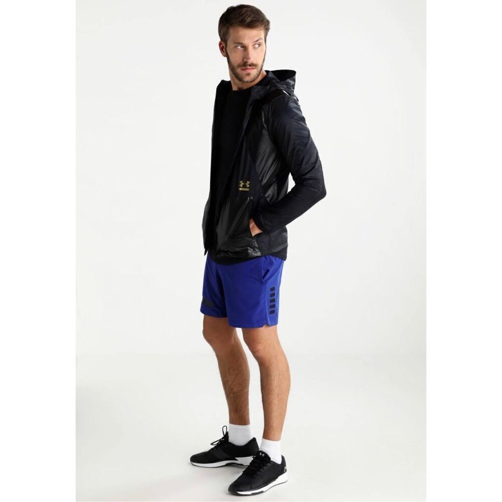 NWT Under Armour Golf Stealth Perpetual Zip Up Jacket, Men’s L, Black